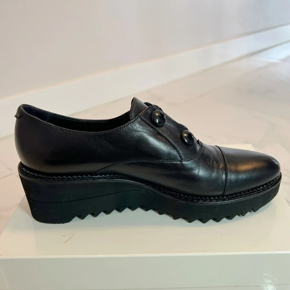 Luca Grossi ITALIAN Black Leather Elastic
Loafers Comfort Shoes Size EU 39 - Picture 12 of 16